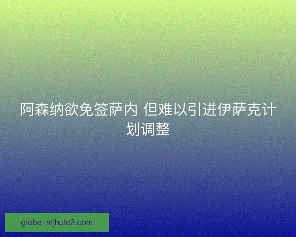 阿森纳欲免签萨内 但难以引进伊萨克计划调整 阿森纳欲免签萨内 但难以引进伊萨克计划调整